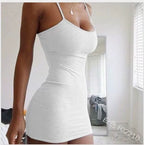 Istuva bodycon-minimekko - Helvenza