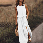 Boho-mekko laskeutuvalla helmalla - Helvenza