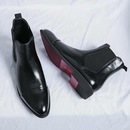 Red Sole Chelsea Ankle Boots