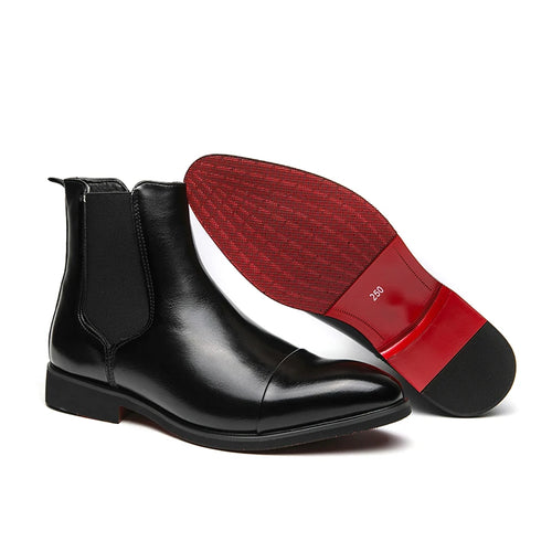 Structured Chelsea Ankle Boots